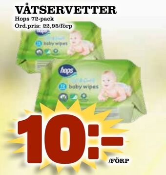 Supergrossen Våtservetter erbjuda