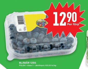 Willys Hemma Blåbär 125g erbjuda
