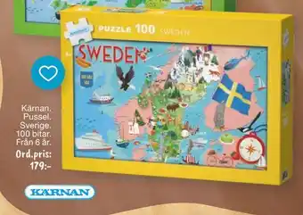 Leklust Kärnan pussel sverige erbjuda