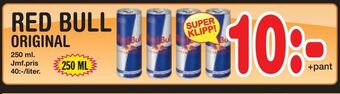 Nya Pulsen Red bull erbjuda