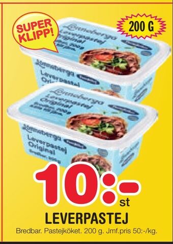 Nya Pulsen Leverpastej erbjuda