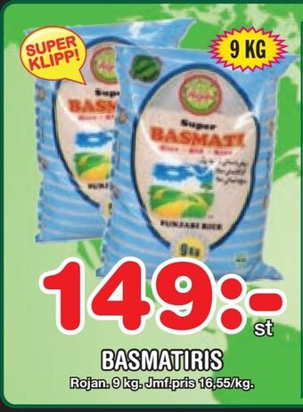 Nya Pulsen Basmatiris erbjuda