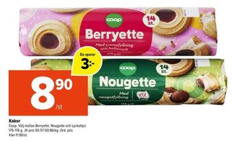 Coop Extra Kakor erbjuda