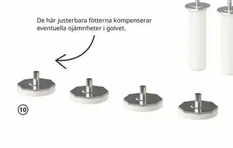 LÄTTHET ben, justerbart