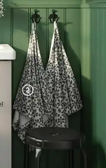 IKEA JUVELBLOMMA handduk erbjuda