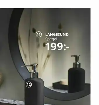 LANGESUND spegel