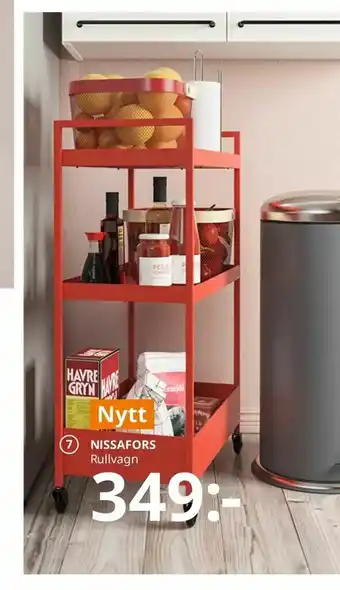 Nytt NISSAFORS rullvagn