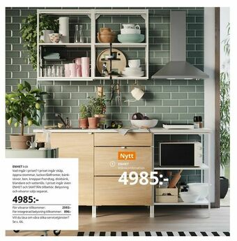 IKEA ENHET kök erbjuda