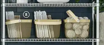 IKEA RISATORP korg erbjuda