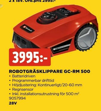 Jem&Fix Robotgräsklippare gc-rm 500 erbjuda