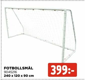 Jem&Fix Fotbollsmål erbjuda