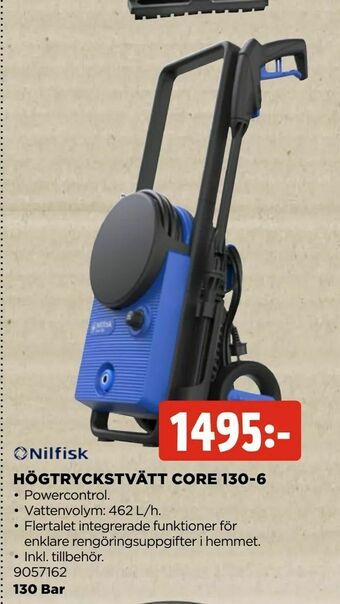Jem&Fix Högtryckstvätt core 130-6 erbjuda