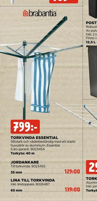 Jem&Fix Torkvinda essential erbjuda