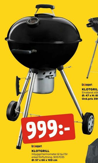 Jem&Fix Klotgrill erbjuda