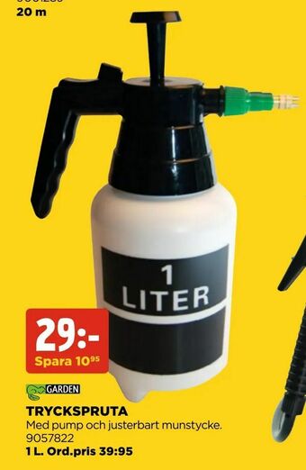 Jem&Fix Tryckspruta erbjuda