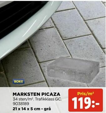 Jem&Fix Marksten picaza erbjuda