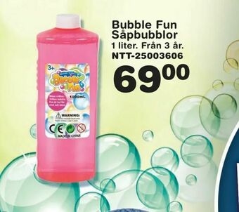Lekextra Bubble Fun Såpbubblor erbjuda