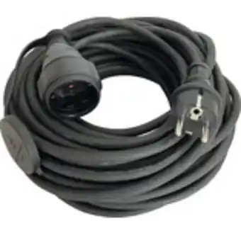 Hornbach Förlängningskabel gummi 25m ip44 h05rr-f 3g1,5 svart erbjuda