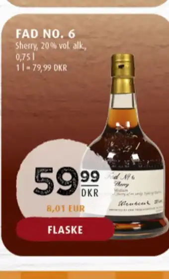 Fad no 6 sherry