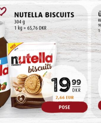 Scandinavian Park Nutella kaffekex erbjuda