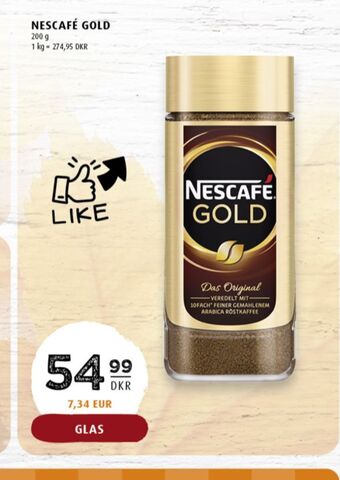 Scandinavian Park Gold instant kaffe erbjuda