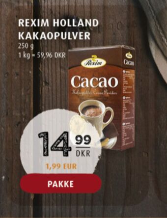 Scandinavian Park Rexim kakao erbjuda