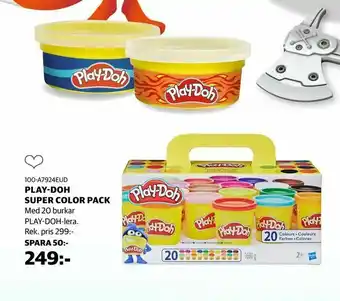 Lekia Play-doh super color pack erbjuda