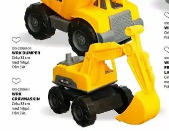 Wrk grävmaskin