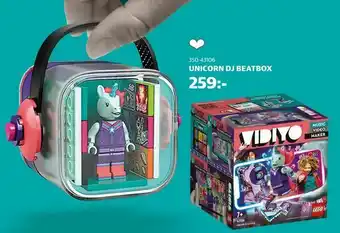 Lekia Unicorn dj beatbox erbjuda