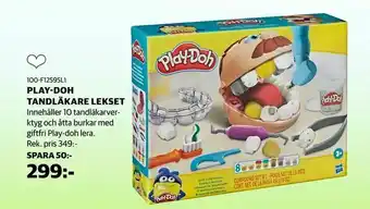 Lekia Play-doh tandläkare lekset erbjuda