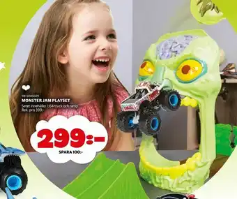 Lekia Monster jam playset erbjuda