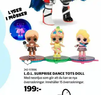 Lekia L.o.l. surprise dance tots doll erbjuda