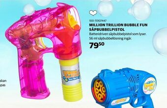 Lekia Million trillion bubble fun såpbubbelpistol erbjuda