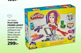 Play-doh frisör lekset