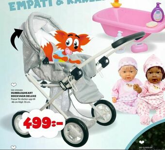 Lekia Humble&heart dockvagn deluxe erbjuda