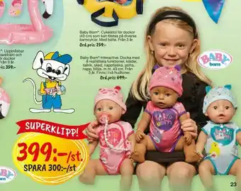 Leklust Baby Born® erbjuda