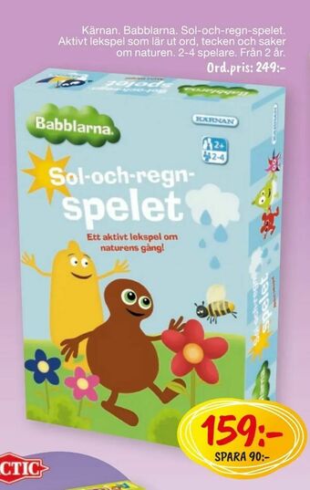 Leklust Kärnan, Babblarna erbjuda