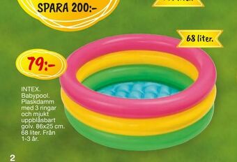 Leklust INTEX Babypool erbjuda