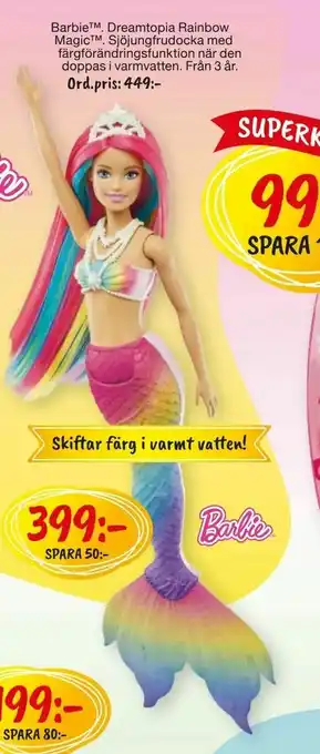 Leklust Dreamtopia Rainbow Magic™ erbjuda