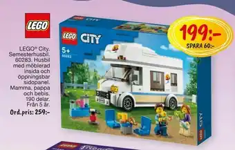 LEGO® City, Semesterhusbil