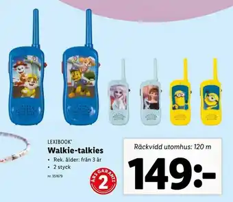 Lidl Walkie-talkies erbjuda