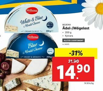 Lidl Ädel-/Mögelost erbjuda