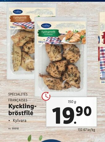Lidl Kycklingbröstfilé erbjuda