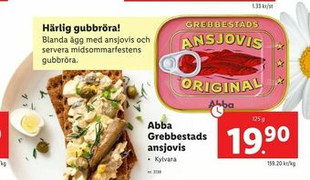 Abba Grebbestads ansjovis