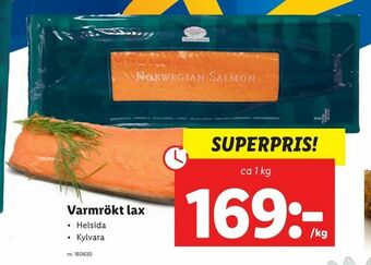 Lidl Varmrökt lax erbjuda
