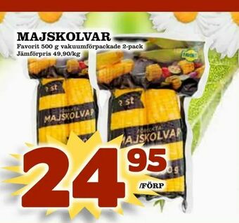 Matdax Majskolvar erbjuda