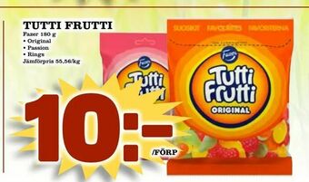 Matdax Tutti frutti erbjuda