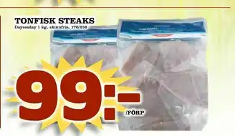 Matdax Tonfisk steaks erbjuda
