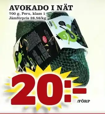 Matdax Avokado i nät erbjuda