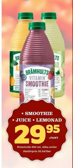 Matdax smoothie • juice • lemonad erbjuda